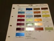 1975 FORD,ALL MODELS PAINT CHIPS ORIGINAL,MUSTANG,THUNDERBIRD,PINTO,FAIRMONT