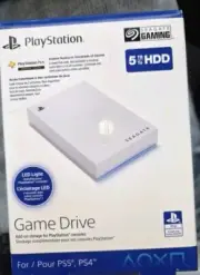 5TB External HDD for PlayStation 5 PS5 Seagate USB 3.0 Hard Drive Factory Sealed