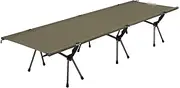 Portable Oxford Cloth Foldable Camping Bed Switchable Outdoor Camp Bed Lightweight Camping Cot for Camping Hiking Travelling Comfortable