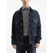 [Dolce & Gabbana] Dolce & Gabbana Geometric-print Shirt 41 CM BLACK/WHITE