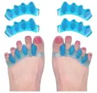 Toe Separators,4 Pcs Soft Gel Toe Spacers to Correct Bunions-Toe Stretcher New