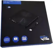 HOMSFOU Typec External DVD Drive Slim USB Optical Drive for Laptop Desktop Shockproof Low Noise Portable Design for Easy Carrying No Driver Needed Multi-Function Cd DVD Burner