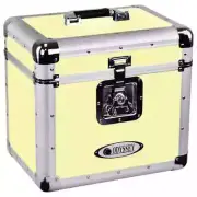 Odyssey KLP1 Record/Utility Case for 70 12-Inch Vinyl Records/LP, Vintage Yellow