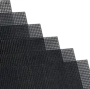 Savita 6pcs Plastic mesh Sheets 7 Count Needlepoint Canvas for Embroidery Crafting and Knit and Crochet Projects (Black)