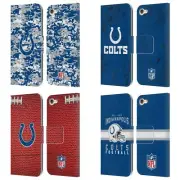 OFFICIAL NFL INDIANAPOLIS COLTS GRAPHICS LEATHER BOOK CASE FOR APPLE iPOD TOUCH