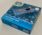 Bestway H2O GO 43781 Multipanel Bed One Island Pool Inflatable Floating 7FT LONG