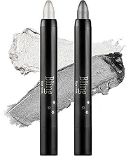 Waterproof Eyeshadow Stick Shimmer Cream Eyeshadow Pen - Easy to Use Glitter Eye Makeup Kit (01# + 03#)