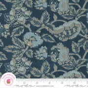 Moda YUKATA 48070 13 Navy Blue Floral MADDY Quilt Fabric