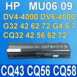 HP mu06 原廠電池 55Wh CQ62-200 G4-1000 G6-1000 G6-12 (8.4折)