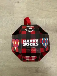 在飛比找Yahoo!奇摩拍賣優惠-Happy socks 女襪（節日限量包裝）