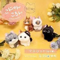 在飛比找蝦皮購物優惠-現貨🌸日本 大眼貓咪 珠鍊 吊飾 玩偶 小貓 暹羅貓 虎斑貓