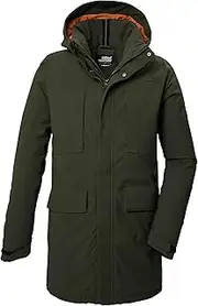 [killtec] Men's Kow 80 Mn Prk Functional Parka with Zip-off Hood
