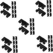 [HOMSFOU] 5sets Air Fryer Rack Feet Replacement Parts Rubber Bumpers Tray Protection Oil Separator Plate 16pcs*5