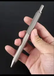 Titanium Alloy Mini Portable Pen Collectible Write Signature EDC Multi-Tool Pen