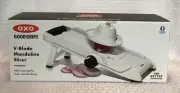OXO Good Grips V-Blade Mandoline Slicer White Brand New In Box