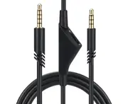 Headphone Cable Extension Cord with Mute Function Volume Control Applicable for Astro A10 A40 A40TR Gaming Headsets