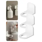 Adjustable Soap Dispenser Holder Wall Mounted Shelf Punch-free Hook Hanger Stand