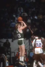Larry Bird of the Boston Celtics NBA 1980's Basketball Photo 2