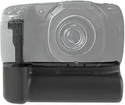 Fotga Pro Vertical Multi-Power Battery Grip Holder Charger for Blackmagic Pocket Cinema Camera BMPCC 4K 6K Camera, Battery Holder for 3X LP-E6 Battery