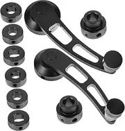 HORIALENCE 1set Car Window Crank Handle Replacement Winder for Sleek Stylish and Convenient