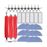 Kit for S7, S7 Plus,S7 MaxV,S7 MaxV Plus,T7,T7S Robot Main Side Brush Filter Mops