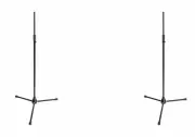 (2) On-Stage Stands MS9750 Heavy Duty Tripod Mic Stand M20 Base Make Offer!