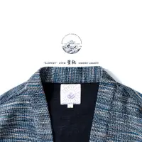 在飛比找蝦皮商城精選優惠-神海紋 21FW 星軌 日系復古羽織道袍開衫 絣織色織 ki