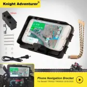 For 2017 Benelli TRK 502 Motorcycles Mobile Phone Holder Charger Mount Bracket