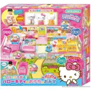 Sanrio Hello Kitty Dollhouse Birthday House and shop Playing house Discontinued