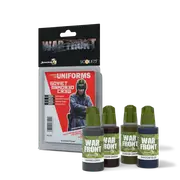 Scale 75 Warfront: Soviet Armored Crew 4 Colour Acrylic Paint Set