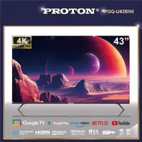 在飛比找momo購物網優惠-【PROTON 普騰】43型 QLED 量子點聯網液晶顯示器