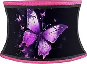 Back Support Belt Stretchy Adjustable Abdominal Support Band Chemistry Print Waist Trainer Waist Back Brace Protector