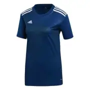 Womens adidas Campeon 19 Jersey Navy Blue Climalite Soccer Tee NEW