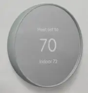 Google Nest Thermostat (G4CVZ) - Fog, Smart Wi-Fi Thermostat, New Sealed