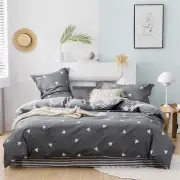 Geometric Quilt Cover Set