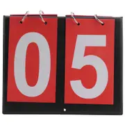 Score Keeper 0-9 Pro Set - Over The Net And Portable Tennis Basketball Volleyball Football Table Te Orange white black