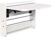 Wall Mounted Folding Table, Heavy Duty Wall Mounted Table with Bracket, Stable Sturdy Lacquered Wood Wall Table for Laundry Room Kitchen Restaurant (C
