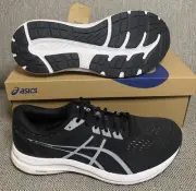 Asics "Gel Contend 8" Men's 13 EXTRA-WIDE Black Trail Running Sneakers 1011B493