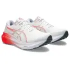 ASICS Women's Gel-Kayano 30 Running Shoes, White/Sunrise RED Size 10