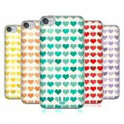 HEAD CASE DESIGNS FANCY HEARTS BACK CASE & WALLPAPER FOR APPLE iPOD TOUCH MP3