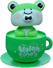 Car Ornaments for Dashboard - Cute Dashboard Car Accessories,Solar-Powered Shaking Head Doll with Animal Design for Inside Home Computer Interior
