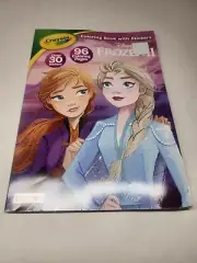 Crayola Frozen 2 Coloring Book & Sticker Book - Coloring & Sticker for Kids
