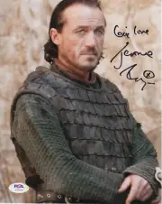 GAME OF THRONES : JEROME FLYNN AS 'BRONN' SUPERB SIGNED PHOTO PSA