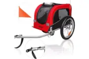 FITTOO Dog Cat Bike Trailer Foldable Pet Bicycle Trailer Small