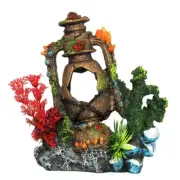 Aquarium Decor Pearl for Shell Truck Wreck Realistic Fish for Tank Cute Ornament