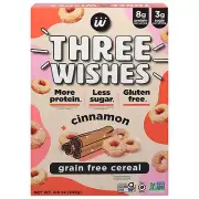 Three Wishes Cereal Cinnamon Grain Free 8.6 Oz (Pack Of 6)
