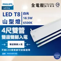 在飛比找momo購物網優惠-【Philips 飛利浦】LED TMS288 T8 18.