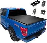 QXLKJ Electric Roller Lid Shutter Covers Compatible for Ford F150 5.8ft Pickup Truck Top Retractable Roll Up Tonneau Cover Pickup Accessories