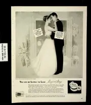 1952 Lovely Love Fresh Cream Deodorant Vintage Print Ad 21335