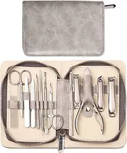 FAMILIFE Manicure Set 13 in 1 Nail Kit Grey
